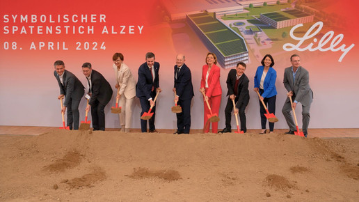 Spatenstich bei Lilly: Baubeginn im Sommer