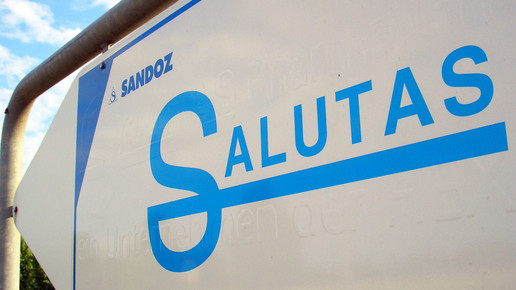 sandoz salutas schild aa