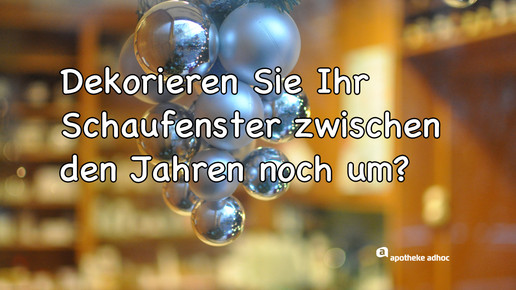 schaufenster dekorieren