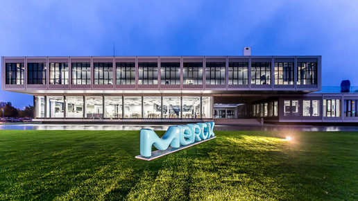 merck hq darmstadt neues logo merck