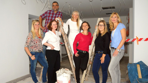 Arbor-Apotheke Hemau Team Baustelle Arbor-Apotheke