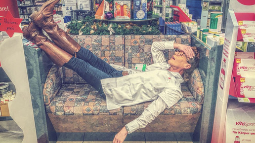 Selfie aus der Apotheke