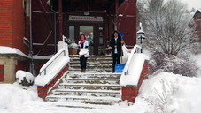 Apotheken eingeschneit