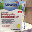 Antiallergische Lutschpastillen bei dm