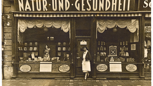 Geschaeft 1929 Muenchen salus