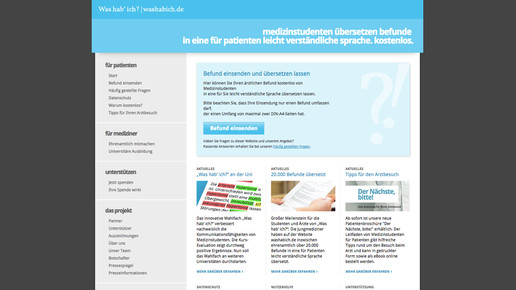 washabich startseite screenshot