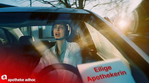 Eilige Apothekerin: Seit der Reform immer auf Achse