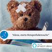 Alexa, wo ist die Notdienstapotheke? Alexa, wo ist die Notdienstapotheke?