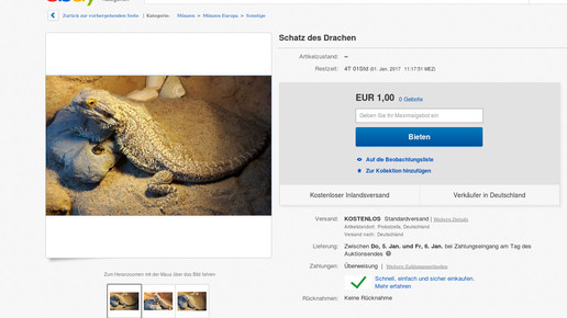 ebay schatz des drachen sc 161228