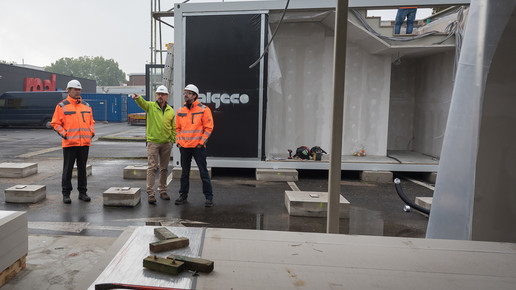 20151021 easy Apotheke Errichtung Dittrich Detleff und Team Algeco