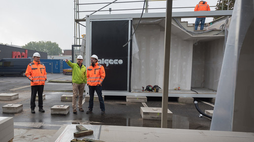 20151021 easy Apotheke Errichtung Dittrich Detleff und Team Algeco