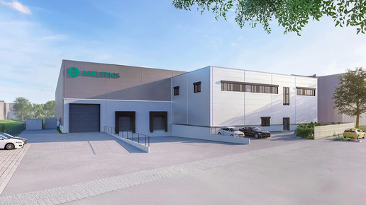 Visualisierung zeigt geplanten Neubau von Asklepios 