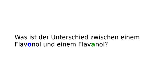 flavonol pruefungsfrage aa