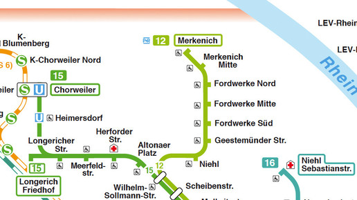 kvb fahrplan linie12 ausschnitt kvb