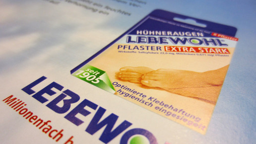 lebewohl huehneraugen meddesjahres aa