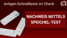 Der Speichel-Test im Check