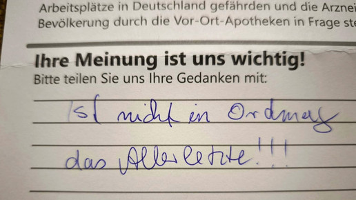 Apothekenumfrage: „Hat Jauch das nötig?“