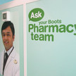 UK Boots Apotheker aa aaneu Beratungskabine in britischer Apotheke