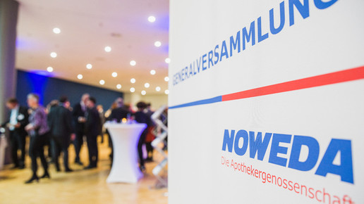 Foyer bei der Generalversammlung der Noweda