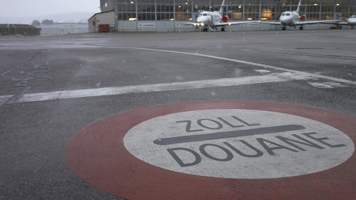 schweiz zoll flughafen ezv