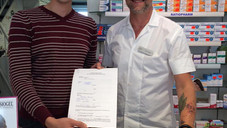 Apotheker, Flüchtling, Arbeitssuchend