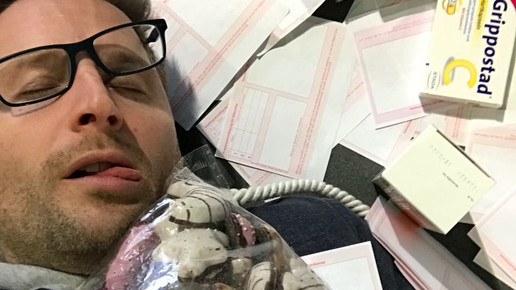 Selfie aus der Apotheke