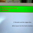 E-Rezept-Störung bei eGK-Einlösung Anzeige für Kunden beim E-Rezept-Einlösen