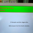 Anzeige für Kunden beim E-Rezept-Einlösen