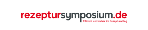 Abgebildet wird das Logo der Rezeptur Symposium