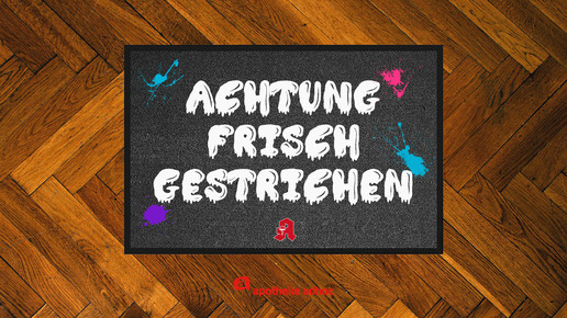 frisch gestrichen