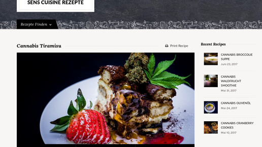 Cannabis Rezepte sens cuisine