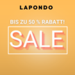 SALE bei LAPONDO – Bis zu 50 % Rabatt sichern