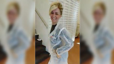 Corona-Kittel auf dem Laufsteg