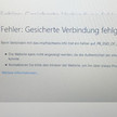 Fehlermeldungen: Instabiles Portal erschwert Wiederanbindung