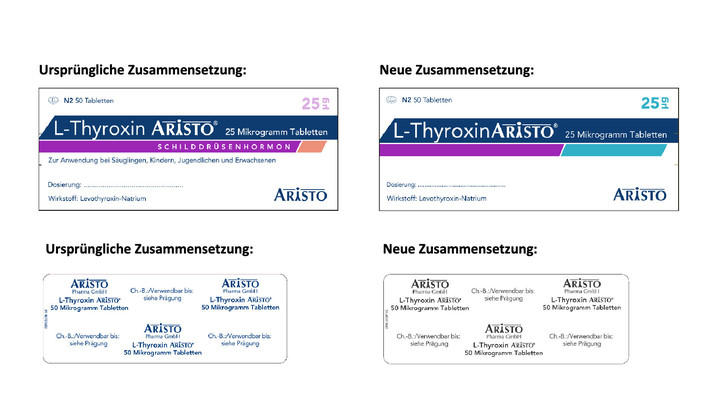 Fosfomycin Aristo Wie Lange Nicht Auf Toilette L-Thyroxin Aristo mit neuer Zusammensetzung | APOTHEKE ADHOC