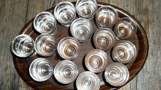 5,4 Liter Schnaps pro Kopf