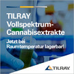 Neu: TILRAY Extrakte bei Raumtemperatur lagerbar Neu: TILRAY Extrakte bei Raumtemperatur lagerbar