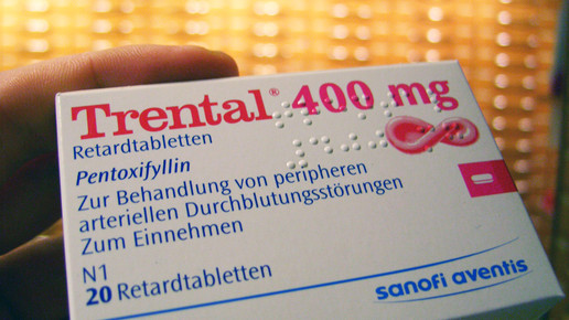 trental pentoxifyllin sanofi aa