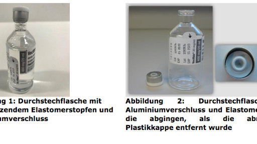 Vectibix: Durchstechflaschen defekt