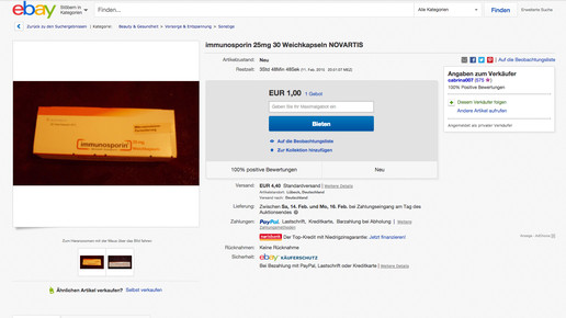 immunosporin screenshot