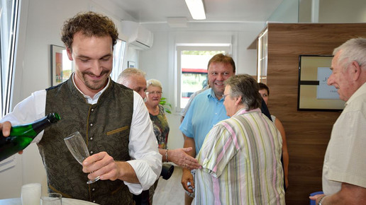 container-praxis ruprechtshofen eroeffnung19 marktgemeinde ruprechtshofen