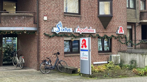 Foto: Sixtus Apotheke in Haltern am See, Außenansicht 