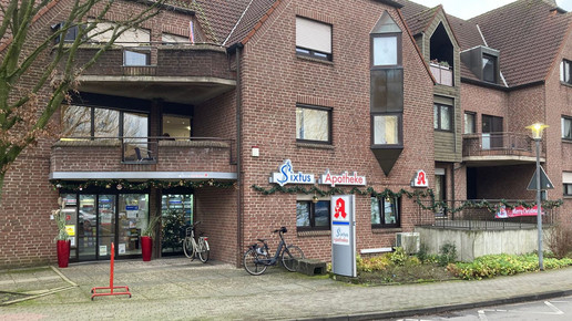 Foto: Sixtus Apotheke in Haltern am See, Außenansicht 
