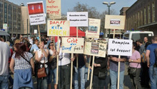 Demo für E-Zigaretten