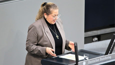 Nicole Hess spricht im Bundestag 