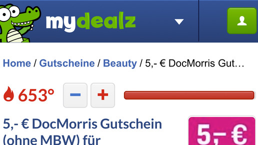 mydealz logo screenshot 02
