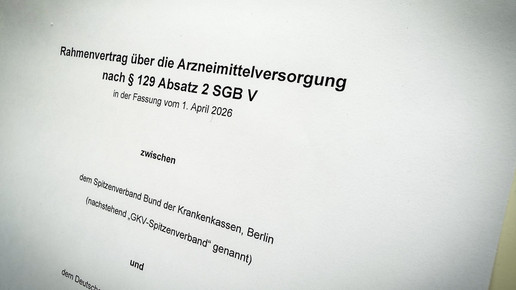 Rahmenvertrag: Auswahlbereich – das ist neu