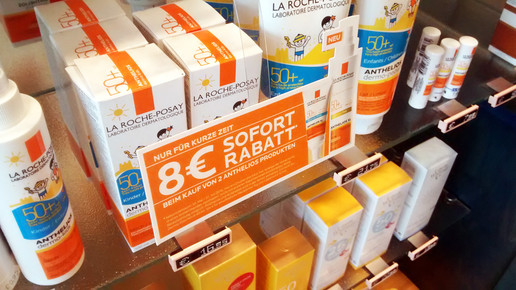 sonnencreme sonnenschutz roche-posay regal aa