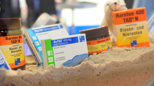 Glassplitter in Harntee TAD