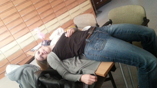 Selfie aus der Apotheke